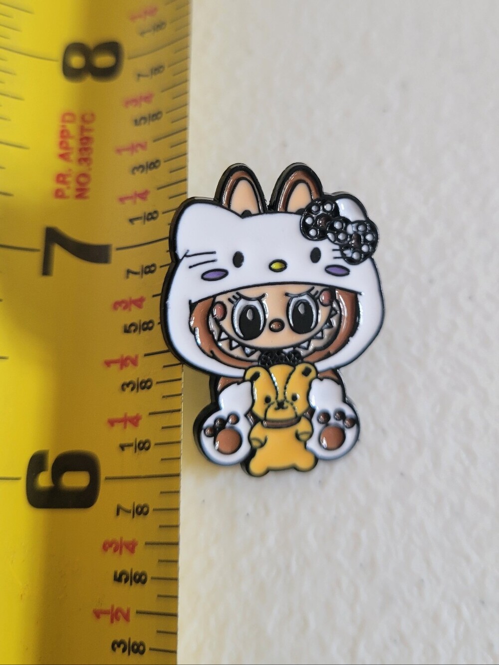 Hello Kitty X Labubu Enamel Pin (Bundle Pricing Available) - Picture 3 of 5